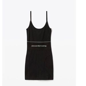 Alexander Wang logo Dress